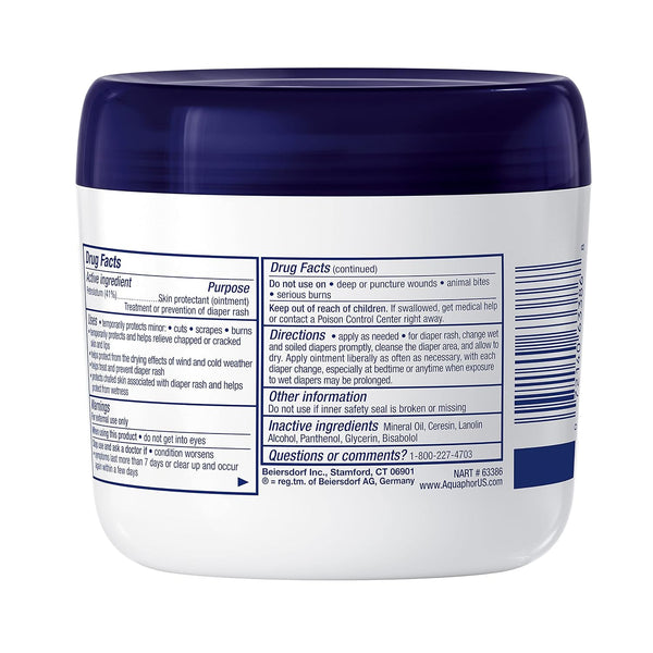 Aquaphor Healing Ointment, 14 Oz (396 G) 14 Ounce (Pack of 1)