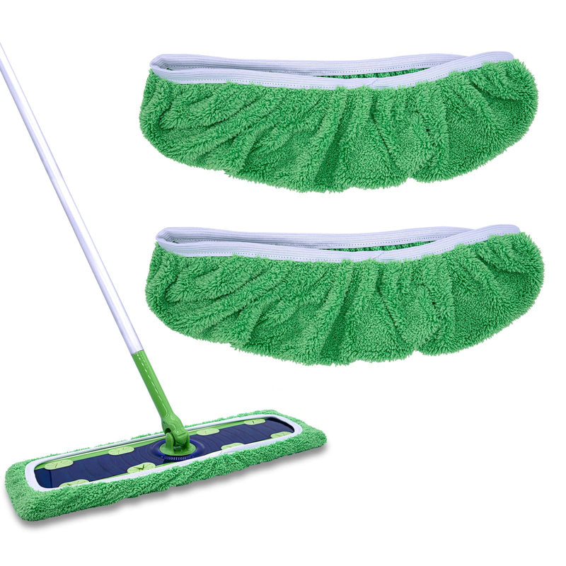 XL Mop Pads Compatible with Swiffer XL Dry Sweeping Cloths, Reusable Wet Pads Refill X-Large Size Fits for Swiffer XL Wet Pads Refills -For