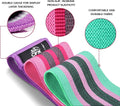 CFX Resistance Bands Set, Exercise Bands with Non-Slip Design for Hips & Glutes, 3 Levels Workout Bands for Women and Men, Booty Bands for Home