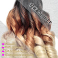 French Curl Braiding Hair, 1B/30/613, 12 Inch, 8 Packs | French Curl Crochet Braids, Curly Braiding Hair, Skin-friendly Bouncy Synthetic knotless