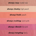 e.l.f Primer-Infused Blush, Long-Wear, Matte, Bold, Lightweight, Blends Easily, Contours Cheeks, Always Rosy, All-Day Wear, Vegan & Cruelty-Free