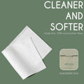 Whistle Wellnessâ¢ Disposable Face Towel 10"Ã12", Resealable Box, Biobased Plant Based Ultra Soft, Thickness Face Towelettes XL, Makeup Remover Dry
