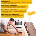 CARGEN Beeswax Furniture Polish, Wood Seasoning Beeswax for Furniture Wood Wax for Dining Table Floor Doors Chairs Cabinets to Protect and Care