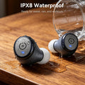 TOZO T10 Wireless Earbuds Bluetooth 5.3 Headphones, App Customize EQ, Ergonomic Design, 55H Playtime, Wireless Charging Case, IPX8 Waterproof