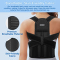 Back Brace Posture Corrector for Men and Women, Adjustable Shoulder Straightener Full Back Support, Upper and Lower Back Brace for Pain Relief,