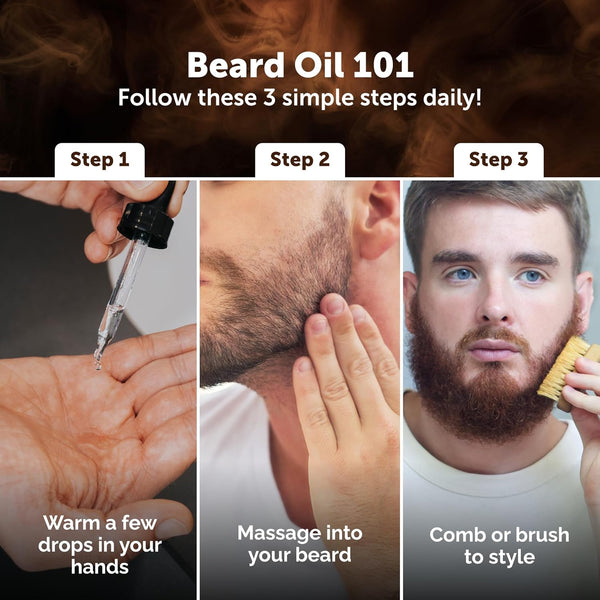 Detroit Grooming Beard Oil | Hydrating & Nourishing Formula Ã¢ÂÂ¢ Mackinac Scent (1 Oz)