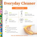 Everyday Cleaner - Multipurpose Cleaner Spray, Kitchen Counter Cleaner, Natural Cleaning Products, Multi-Surface Household Solution, 1 Empty