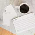 Notsu Weekly Habit Tracker Notepad | Goals Planner Pad and Self Care to Do List | 50 Tear off Pages, 8.5Ã¢ÂÂ X 5.5Ã¢ÂÂ