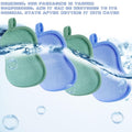 Tatuo 4 Pcs Baby Bath Sponge Toddler Bath Sponge,Green, Blue