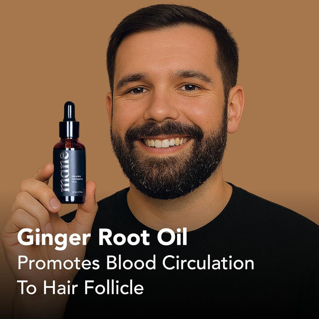 Beard Growth Oil for Men (30Ml) Activate Hair Roots for Fuller & Thicker Beard, 