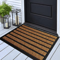 ubdyo Extra Durable Door Mat Outside Entrance (30" x 17", Bright Brown) 30" x 17" (Rectangular) Bright Brown