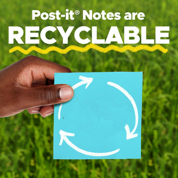 Post-it Pop-up Notes, 3 x 3 in, Canary Yellow, 24 Pads, 100 Sheets/Pad | School Supplies, Office Products, Accordion Sticky Notes work with Pop-Up