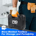 Prostormer 93-Piece Tool Kit, Small Starter Tool Set, Blue