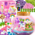 Unicorn Terrarium Kit for Kids, Unicorn Toys for Girls Age 4-6, Arts and Crafts Birthday Gift for Kids Ages 4 5 6 7 8 9 10 Year Old, Unicorn