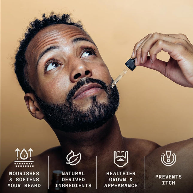 Striking Viking Vanilla Beard Oil for Men - Naturally Derived Conditioner with A