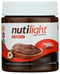 Nutilight Sugar Free Hazelnut Spread with Cocoa - Keto Low Carb (11 oz) | Diabetic friendly, low net carb, fiber. Mix & match flavors to save