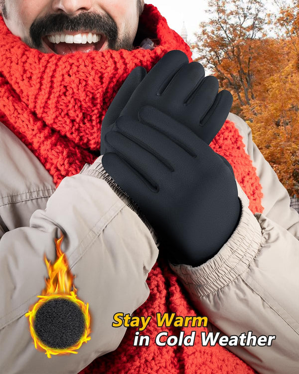 Winter Gloves for Women Running in Cold Weather - Touchscreen Gloves for Bike Hiking