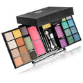 SHANY Classy & Sassy All-In-One Makeup Kit Makeup Set with Cosmetics Mirror, Makeup Applicators, 24 Eye Shadows Colors, 18 Lipstick Lip Glosses, 2
