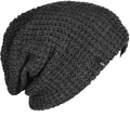 FORBUSITE Mens Slouchy Long Beanie Knit Cap for Summer Winter, Oversize Large B08-dark Grey