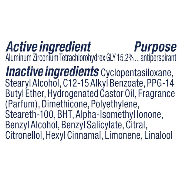Degree Original Antiperspirant Deodorant Shower Clean 48-Hour Sweat & Odor Protection Antiperspirant for Women 2.6 Oz