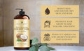 Handcraft Blends Fractionated Coconut Oil - 16 Fl Oz - 100% Pure and Natural - Premium Grade Carrier Oil for Skin, Hair and Body - Massage - Hair