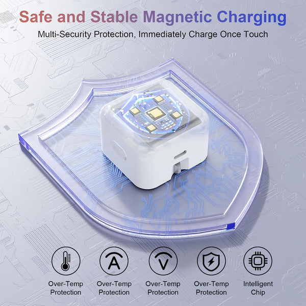 4 in 2 Travel Multi Charging Cable for Apple Watch Charger (6FT/1.8M), Universal Chargers for All Devices Travel Essentials Compatible with Apple