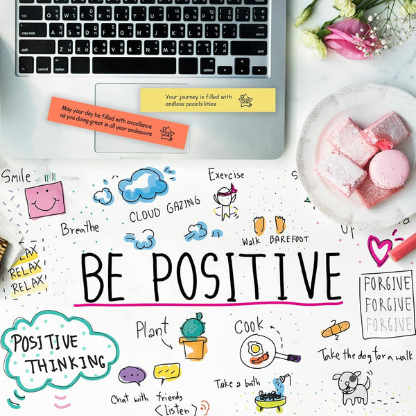 Positive Messages in a Bottle (60+ Positive Affirmations),Self Care Gifts for Women Men Stress Relief Get Well Soon,Self Care Kit Pre-Written