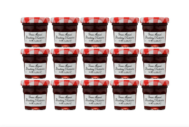 Bonne Maman Strawberry Preserves, 1 Ounce Jars (Pack of 15)