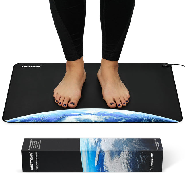 Grounding Mat for Daily Comfort & Balance - Grounding Mat for Feet, Desk, Bed & 