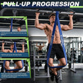 LEEKEY Resistance Bands, Exercise Bands with Handles,Pull up Assist Bands - Band Set with Door Anchor - Bands for Working Out,Band for Men and