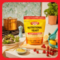 Bragg Premium Nutritional Yeast Seasoning - Vegan, Gluten Free – Good Source of Protein & Vitamins – Nutritious Savory Parmesan Cheese Substitute