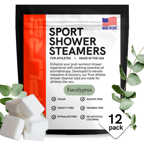 Sport Shower Steamers - Made in USA with Natural Eucalyptus Essential Oil, Father’S Day Gifts, Stress and Sinus Relief, Muscle Recovery for