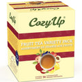 Cozy Up Iced Sweet Fruit Black Tea K-Cup, 36-Count 6 Flavors, Brew Over Ice | Compatible with Keurig Brewer, Guilt-Free Zero Calorie Sweetness,