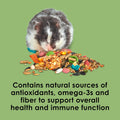 Kaytee Fiesta Hamster & Gerbil Food, Nutritious and Fun Blend, Supports Dental Health and Digestion, 2.5 pounds 2.5 Pound (Pack of 1)