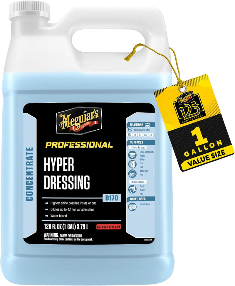 Meguiar'S D17001 Hyper Dressing - 1 Gallon ÃÂ¢ÃÂÃÂ Give Your CarÃÂ¢ÃÂÃÂS Trim Pieces the Best Shine & Gloss