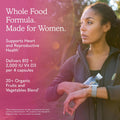 Garden of Life Vitamin Code Women's Multivitamin with Iron and Folate – Whole Food Women’s Vitamins with Probiotics, Digestive Enzymes, Immune