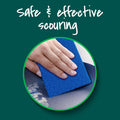 Scotch-Brite Non-Scratch Scour Pads, Scouring Pads for Kitchen and Dish Cleaning, 3 Pads 3 Pack