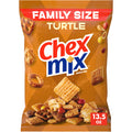Chex Mix Turtle Snack Mix, Indulgent Snack Bag, Family Size, 13.5 oz 13.5 Ounce (Pack of 1)