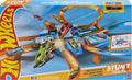 Hot Wheels Track Set with 1:64 Scale Toy Car, 4 Intersections for Crashing, Powered by a Motorized Booster, Criss-Cross Crash Track (Amazon