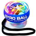 EXBEPE Metal Torque Ball with Light, Weighted Auto-Start Gyro Ball Hand Wrist Forearm Trainer and Strengthener for Exercise Joint and Muscle with