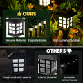 GIGALUMI Solar Outdoor Lights,12 Pack LED Solar Lights Outdoor Waterproof, Solar Walkway Lights Maintain 10 Hours of Lighting for Your Garden,