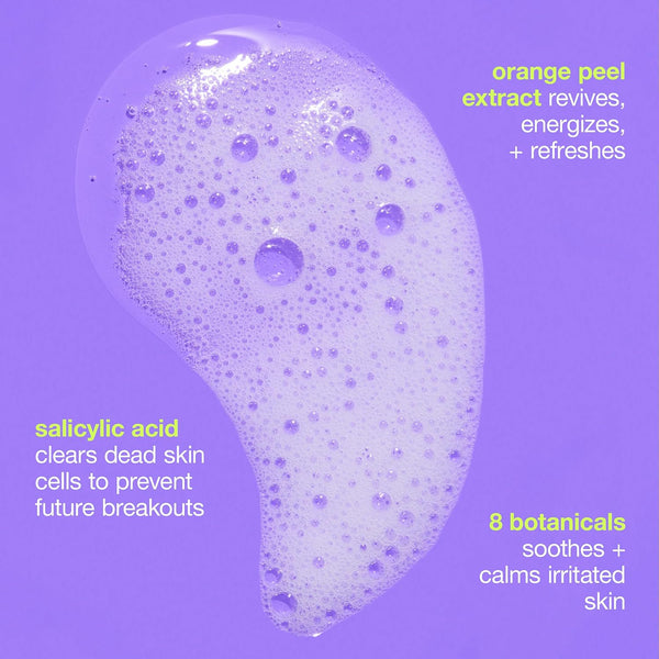 Dermalogica Clear Start Breakout Clearing Foaming Wash - Acne Face Wash with Salicylic Acid & Tea Tree Oil - Dive Into Pores to Clear, Soothe, &