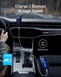 Anker USB C Car Charger, 40W 2-Port PowerIQ 3.0 Type C Adapter, iPhone 17 Car Charger, PowerDrive III Duo with Power Delivery for iPhone 17/17 Pro
