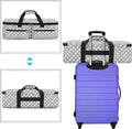 LUXJA Carrying Bag Compatible with Cricut Explore Air and Maker, Gray Dots | Tote Bag Compatible with Cricut Explore Air, Silhouette Cameo 4 and