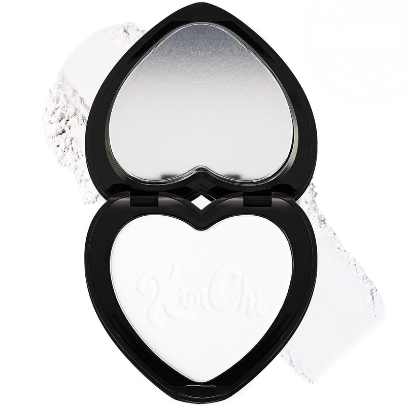 Kimchi Chic Almost Catfished Micro Pressed Powder - Brightening under Eye Setting Powder, Reduces Dark Circles, No Flashback, That White Powder