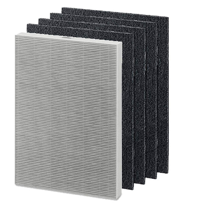 Nispira True HEPA Activated Carbon Pre Filter Compatible with Fellowes Aeramax 290 300 DX95 HF-300 Fellowes AP-300PH Air