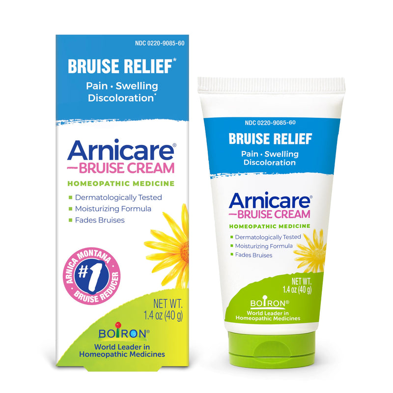 Boiron Arnicare Bruise Cream for Pain Relief from Bruising and Swelling or Discoloration from Injury - 1.4 oz | For Pain Relief from Bruising and