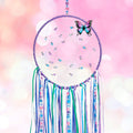 Make It Real: DIY Dreamcatcher - Purple Pink Blue Butterfly, 175 Piece All-In-One DIY Kit, Tweens & Girls, Bedroom DÃÂ©cor, Arts & Crafts, Make a
