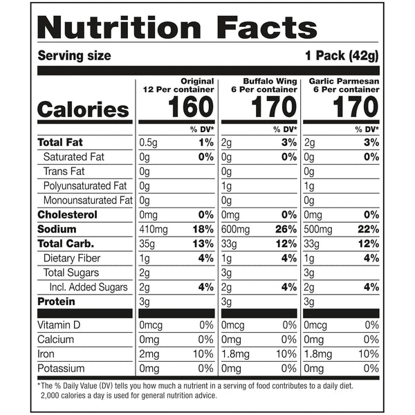 Snack Factory Pretzel Crisps Variety Pack, Individual 1.5 Ounce (Pack of 24) Variety Pack Single Serve 1.5 Ounce (Pack of 24)