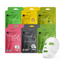 celavi Essence Facial Face Mask Paper Sheet Korea Skin Care Moisturizing 6 packs for each 6 flavors (New) K-Beauty Skincare 36 masks in a pack